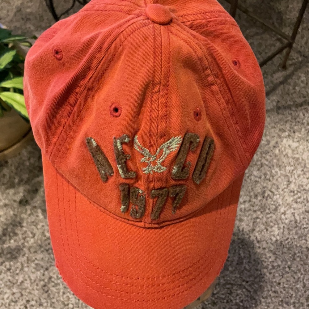 AMERICAN EAGLE OUTFITTERS AE 1977 Baseball Hat Distressed Cap Unisex Size L/XL